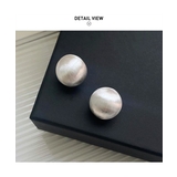 ぷっくり感が可愛い艶消しボールデザインピアス アクセサリー シルバー | maison de LATIR | 詳細画像15 