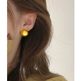 ぷっくり感が可愛い艶消しボールデザインピアス アクセサリー シルバー | maison de LATIR | 詳細画像5 