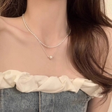 上品なパールが輝く2連ネックレス パーティー 上品 | maison de LATIR | 詳細画像1
