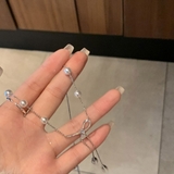 繊細で上品な輝きのチェーンパールネックレス アクセサリー パール | maison de LATIR | 詳細画像2