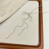 首元に輝きと可愛さをプラスリボンチョーカー アクセサリー オフィス | maison de LATIR | 詳細画像15 