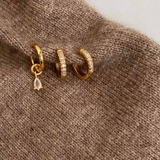 幅広いファッションスタイルに馴染むピアスセット ピアス アクセサリー | maison de LATIR | 詳細画像15
