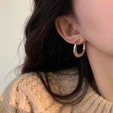 ぷっくりとした厚みがかわいいピアス 上品 両耳 | maison de LATIR | 詳細画像4