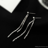 さりげなく女性らしさを引き立てるフリンジピアス 両耳 アクセサリー | maison de LATIR | 詳細画像10 