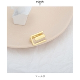 ワイドオープンデザインが特徴のリング E型 ゴールド | maison de LATIR | 詳細画像10