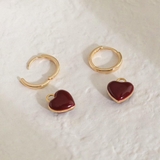 「気分で大人かわいいを自由に操る“3wayハートピアス”」3wayルージュレッド… | maison de LATIR | 詳細画像7