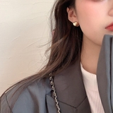韓国ファッションに欠かせないイヤリング 両耳 ハートモチーフ | maison de LATIR | 詳細画像2