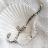 シンプルで上品どんなシーンにも輝きを添えるブレスレット アクセサリー ロゴ入り | maison de LATIR | 詳細画像7
