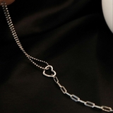 甘すぎず上品なハートチャームチェーンブレスレット アクセサリー ハートモチーフ | maison de LATIR | 詳細画像7