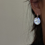シルバー | シンプルなのに華やかなプレーンピアス アクセサリー 両耳用 | maison de LATIR