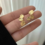 スタイリングにきらめきを添えるプレートピアス 両耳 アクセサリー | maison de LATIR | 詳細画像7