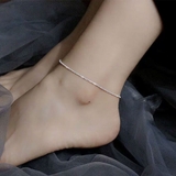シルバー | 足元に華やかさを添えてくれるアンクレット アクセサリー メタル | maison de LATIR