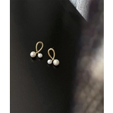 耳元をおしゃれに彩るねじれデザインパールピアス 大人 シンプル | maison de LATIR | 詳細画像10 