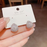 丸みのあるトライアングルイヤリング アクセサリー 耳元 | maison de LATIR | 詳細画像4