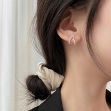 やさしい輝きを添えてくれるハートピアス 両耳 アクセサリー | maison de LATIR | 詳細画像3