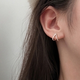 やさしい輝きを添えてくれるハートピアス 両耳 アクセサリー | maison de LATIR | 詳細画像6