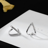 やさしい輝きを添えてくれるハートピアス 両耳 アクセサリー | maison de LATIR | 詳細画像9