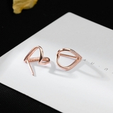 やさしい輝きを添えてくれるハートピアス 両耳 アクセサリー | maison de LATIR | 詳細画像12