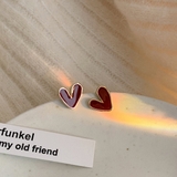 ガーリーにきまるミニレッドハートピアス ピアス ハートピアス | maison de LATIR | 詳細画像6 