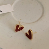 ガーリーにきまるミニレッドハートピアス ピアス ハートピアス | maison de LATIR | 詳細画像9 