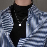 大人の洒落感を演出してくれるダブルチェーンネックレス アクセサリー 2連ネックレス | maison de LATIR | 詳細画像3
