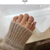 流れるような煌めきが女性らしいウェーブデザインリング 指輪 アクセサリー | maison de LATIR | 詳細画像10