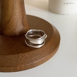 ぽってりとした存在感のあるシルバーリング アクセサリー 指輪 | maison de LATIR | 詳細画像10