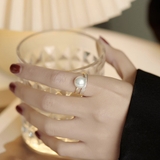 一粒パールで上品さとこなれ感をプラスするリング アクセサリー 指輪 | maison de LATIR | 詳細画像2