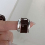 ボリュームに気分高まるレイヤーメタルリング アクセサリー 指 | maison de LATIR | 詳細画像10