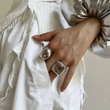 さりげなく華を添えてくれるメタルリング アクセサリー メタル | maison de LATIR | 詳細画像5 