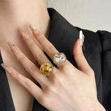 透明なストーンが美しいリング アクセサリー 指元 | maison de LATIR | 詳細画像2 