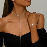 シルバー | セット ネックレス ブレスレット | maison de LATIR