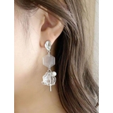 フロストフラワーモチーフピアス | MERCURYDUO | 詳細画像2