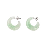 カーキ | クリアマーブルピアス | MURUA