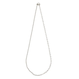 シルバー | ロングチェーンネックレス | MURUA