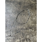 ブラック | ハートモチーフダブルネックレス | EMODA