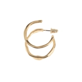 ニュアンスダブルフープピアス | EMODA | 詳細画像3 