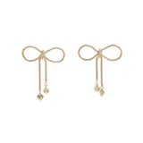 ゴールド | CHAIN RIBBON PIERCE | EMODA