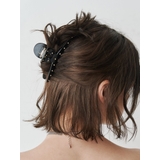 ブラック | スタッズヘアクリップ | jouetie