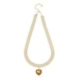 メタルチェーンハートチョーカー | jouetie | 詳細画像2 