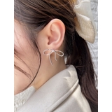 シルバー | ナローリボンピアス | RESEXXY
