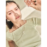 ランダムパール2連ネックレス | RESEXXY | 詳細画像7 