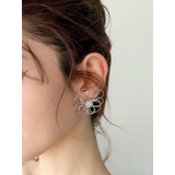 シルバー | フラワーパールピアス | RESEXXY