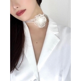 アイボリー | フラワーモチーフシアーコサージュ | RESEXXY