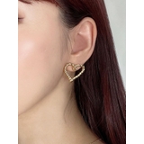 ゴールド | ハートツイストメタルピアス | RESEXXY