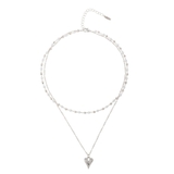 ポイントハートパールストーンネックレス | RESEXXY | 詳細画像11 