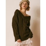 ポイントハートパールストーンネックレス | RESEXXY | 詳細画像6 