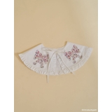 オフホワイト | Dream Garden-tulip ribbon collar | merry jenny