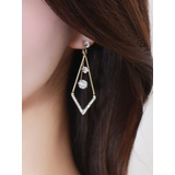 ゴールド | ビジューデザインピアス | EATME