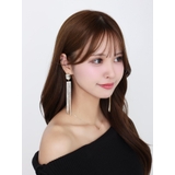 ゴージャスビジューロングピアス | EATME | 詳細画像4 
